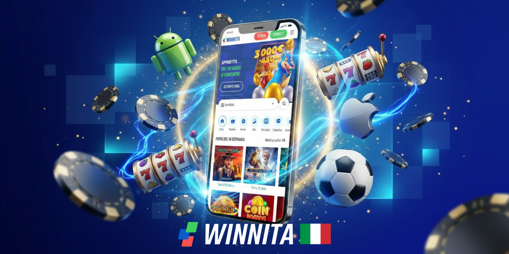 Gioca sull'app mobile di Winnita Casino Italia