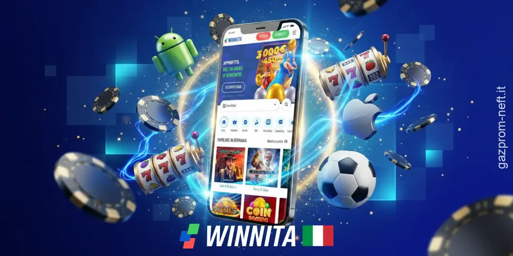 Gioca sull'app mobile di Winnita Casino Italia