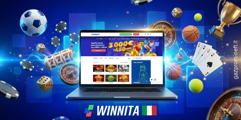 Sito di scommesse e casinò Winnita Italia
